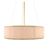 Modern European furniture - White Fluted 2-Light Chandelier - www.oroa.com