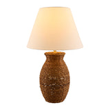 Modern European furniture - Painted Rattan Accent Table Lamp - www.oroa.com