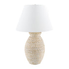 Modern European furniture - Painted Rattan Accent Table Lamp - www.oroa.com
