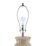 Modern European furniture - Painted Rattan Accent Table Lamp - www.oroa.com