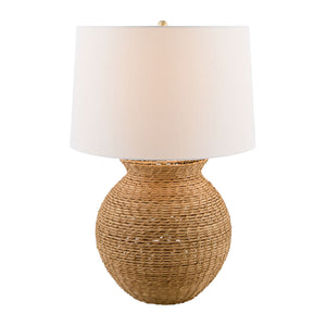   Modern European furniture - White Drum Shade Table Lamp - www.oroa.com | Oroa.com