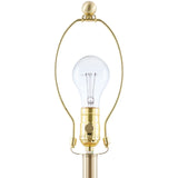 Modern European furniture - White Drum Shade Table Lamp - www.oroa.com