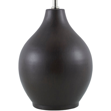 Modern European furniture - Braided Seagrass Ceramic Table Lamps (2) - www.oroa.com