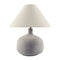 Modern European furniture - Textured Ceramic Accent Table Lamp - www.oroa.com