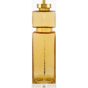   Yellow Glass Accent Table Lamp | Oroa.com