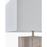 Modern European furniture - Painted Gray Accent Table Lamp - www.oroa.com