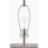 Modern European furniture - Painted Gray Accent Table Lamp - www.oroa.com