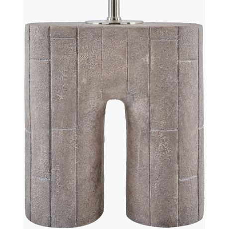 Modern European furniture - Painted Gray Accent Table Lamp - www.oroa.com