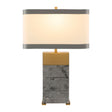 Modern European furniture - Green Marble Table Lamp - www.oroa.com