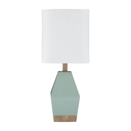   Modern European furniture - Blue Faceted Accent Table Lamp - www.oroa.com | Oroa.com