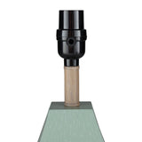 Modern European furniture - Blue Faceted Accent Table Lamp - www.oroa.com