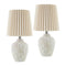 Modern European furniture - Pleated Linen Shade Table Lamps (2) - www.oroa.com