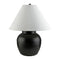 Modern European furniture - Linen Empire Shade Table Lamp - www.oroa.com