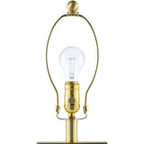 Modern European furniture - Travertine Accent Table Lamp - www.oroa.com