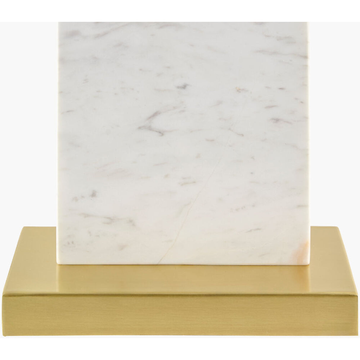   Natural White Marble Table Lamp | Oroa.com