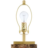 Modern European furniture - Travertine Accent Table Lamp - www.oroa.com