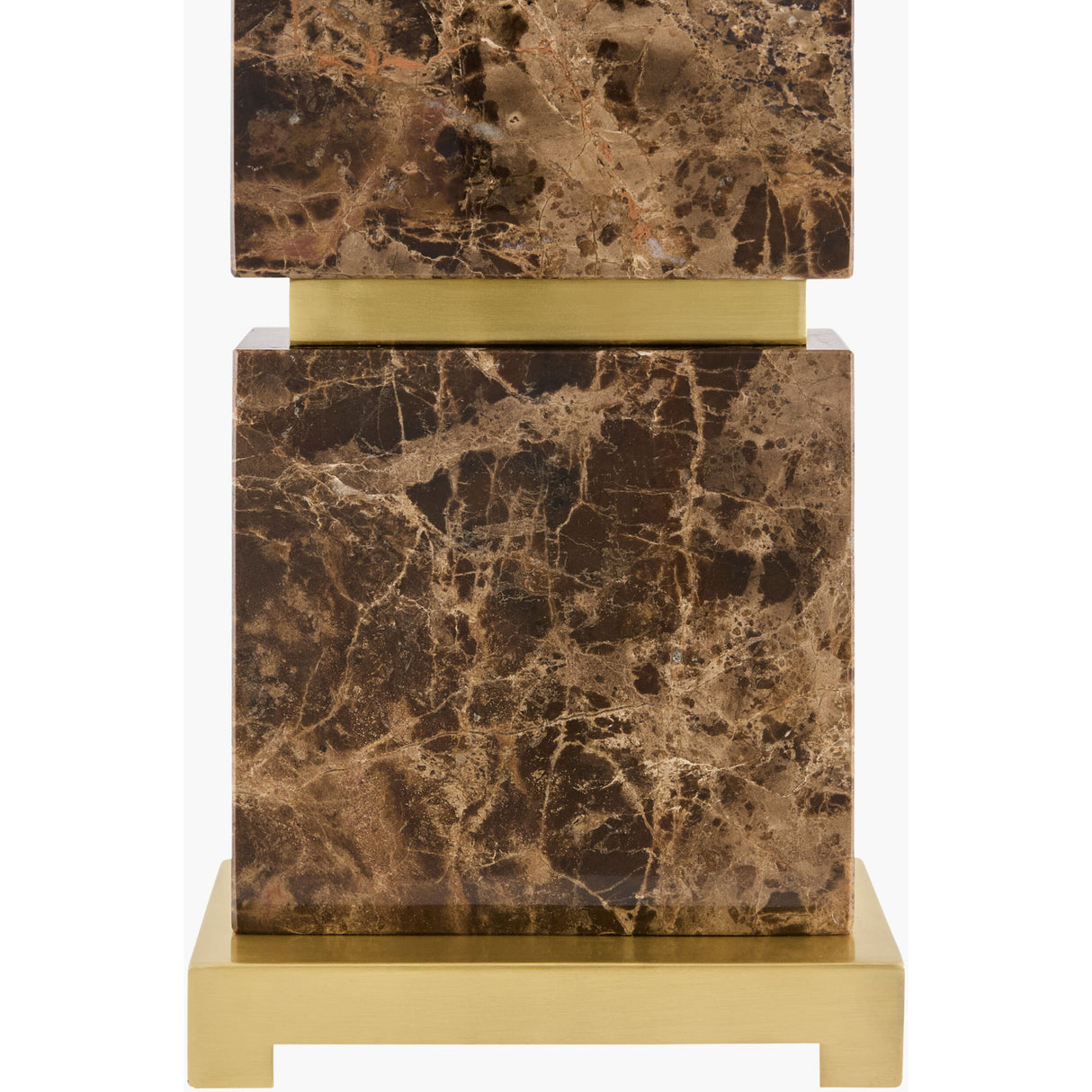   Travertine Accent Table Lamp | Oroa.com