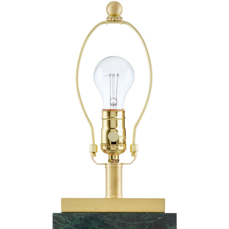 Modern European furniture - Travertine Accent Table Lamp - www.oroa.com