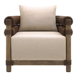 Modern European furniture - Cushioned Wicker Outdoor Accent Chair - www.oroa.com