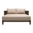Modern European furniture - Cushioned Wicker Outdoor Daybed - www.oroa.com