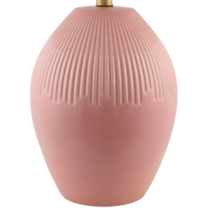   Modern European furniture - Ceramic Pleated Linen Table Lamp - www.oroa.com | Oroa.com