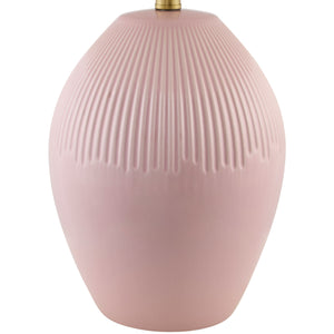   Modern European furniture - Ceramic Pleated Linen Table Lamp - www.oroa.com | Oroa.com