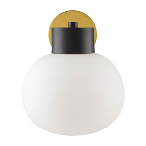   Modern European furniture - White Glass Sphere Wall Lamp - www.oroa.com | Oroa.com