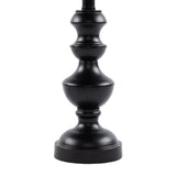 Modern European furniture - Black Iron Linen Table Lamp - www.oroa.com