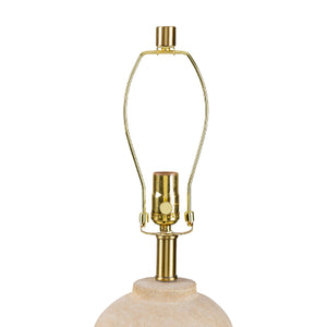   Modern European furniture - Beige Linen Ceramic Table Lamp - www.oroa.com | Oroa.com