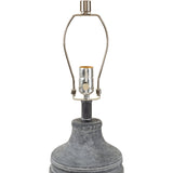 Modern European furniture - Gray Linen Accent Table Lamp L - www.oroa.com