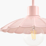 Modern European furniture - Scalloped Metal Shade Wall Lamp - www.oroa.com