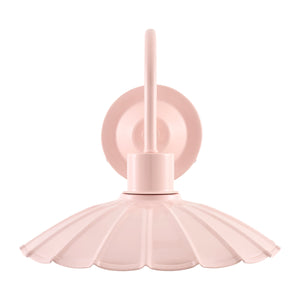   Modern European furniture - Scalloped Metal Shade Wall Lamp - www.oroa.com | Oroa.com