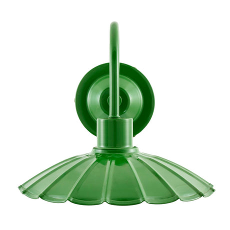 Modern European furniture - Scalloped Metal Shade Wall Lamp - www.oroa.com