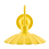 Modern European furniture - Scalloped Metal Shade Wall Lamp - www.oroa.com
