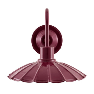   Modern European furniture - Scalloped Metal Shade Wall Lamp - www.oroa.com | Oroa.com