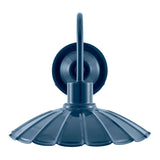 Modern European furniture - Scalloped Metal Shade Wall Lamp - www.oroa.com