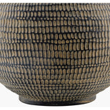 Modern European furniture - Glazed Black Ceramic Table Lamp - www.oroa.com