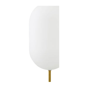   Modern European furniture - 3-Light White Glass Chandelier - www.oroa.com | Oroa.com