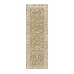 Modern furniture - Hand-Knotted Wool Table Runner - www.oroa.com