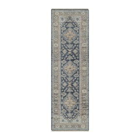 Modern furniture - Fringed Wool Printed Table Runner - www.oroa.com