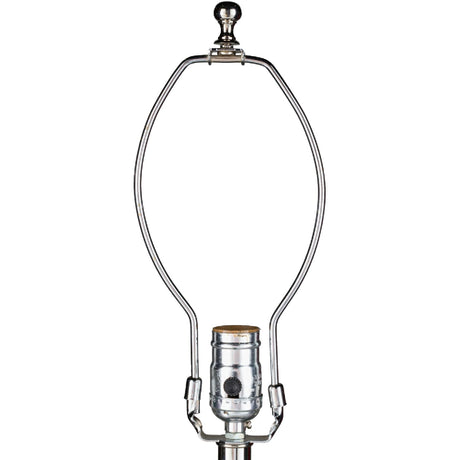 Modern European furniture - Distressed Taupe Glass Table Lamp - www.oroa.com