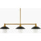 Modern European furniture - Black Iron 3-Light Chandelier - www.oroa.com
