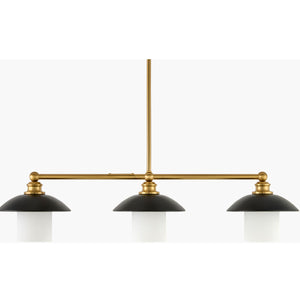   Modern European furniture - Black Iron 3-Light Chandelier - www.oroa.com | Oroa.com