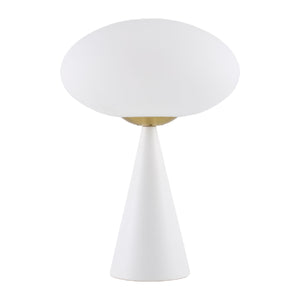   Modern European furniture - White Conical Iron Table Lamp - www.oroa.com | Oroa.com
