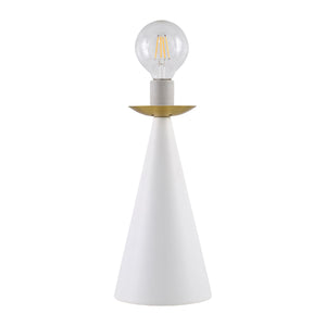   Modern European furniture - White Conical Iron Table Lamp - www.oroa.com | Oroa.com