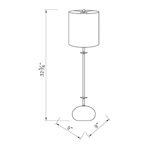   Modern European furniture - White Linen Floor Lamp - www.oroa.com | Oroa.com