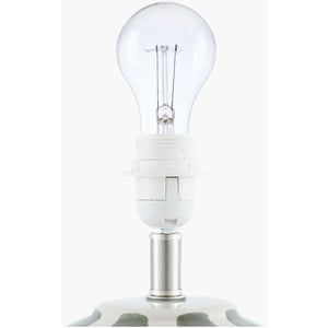   Modern European furniture - Lined Round Ceramic Table Lamp - www.oroa.com | Oroa.com