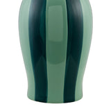 Modern European furniture - Striped Ceramic Table Lamp - www.oroa.com