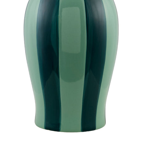 Modern European furniture - Striped Ceramic Table Lamp - www.oroa.com