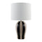 Modern European furniture - Striped Ceramic Table Lamp - www.oroa.com